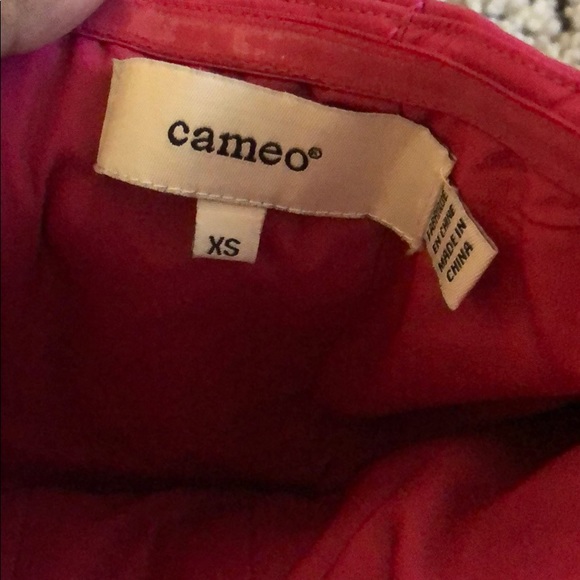 CAMEO - XS Hot pink strapless mini dress - very Barbie - Picture 2 of 3